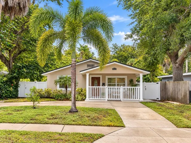 Front of house with Driveway entry 2