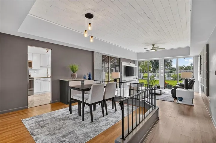 Dining/Living room combo
