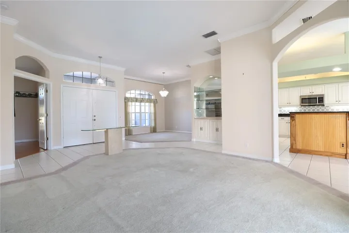 Formal living/family room