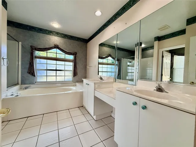 Master Bath with Garden Tub