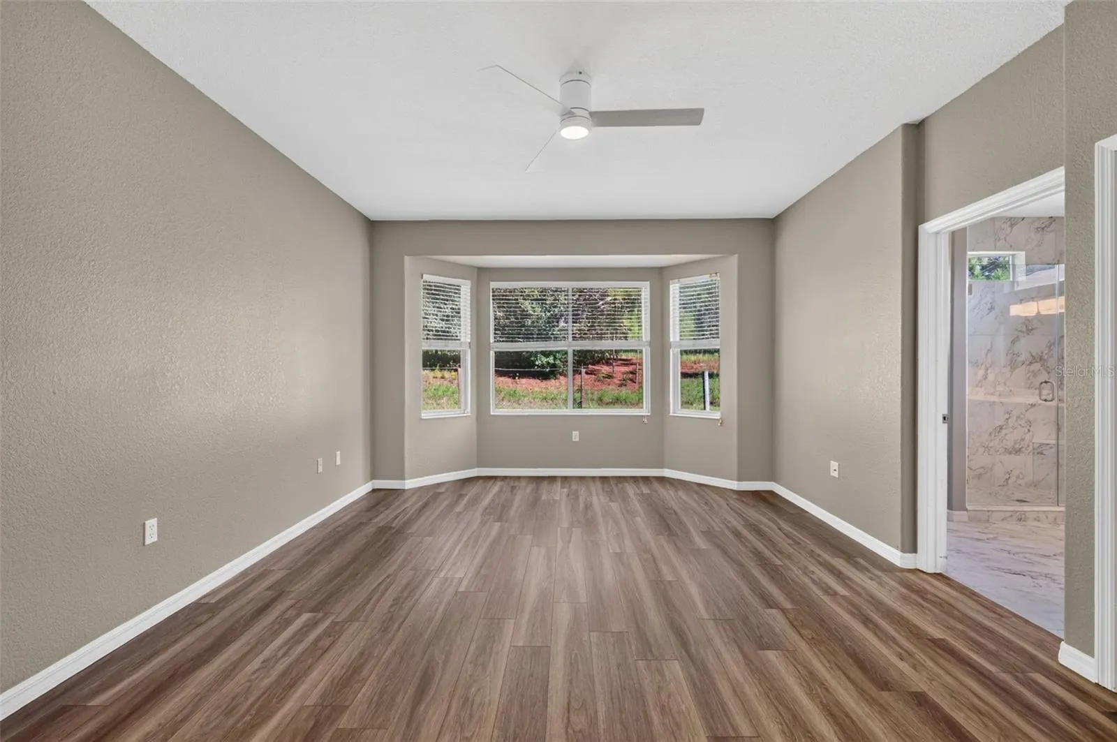 Primary Bedroom with Bay window