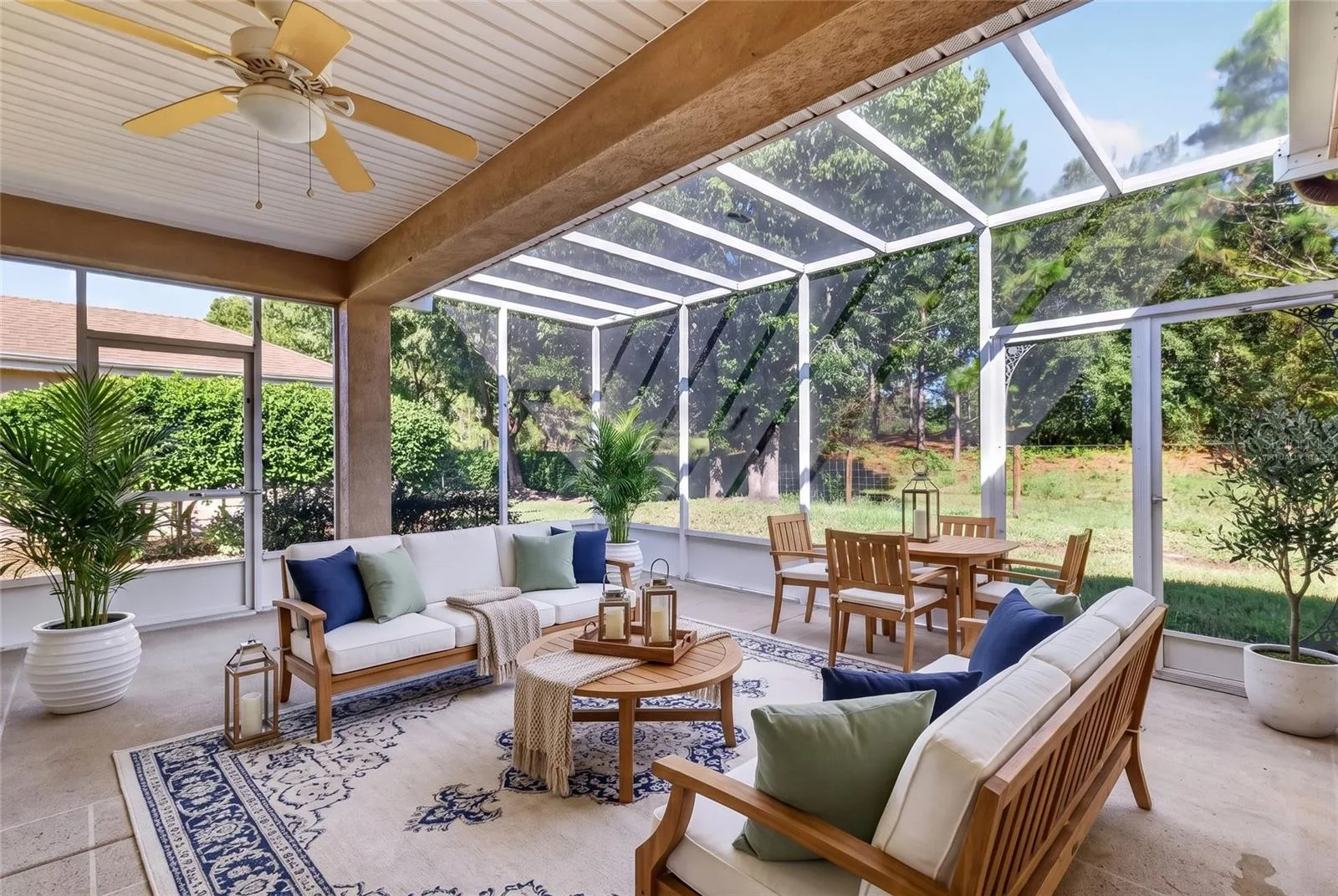 Lanai Virtually Staged