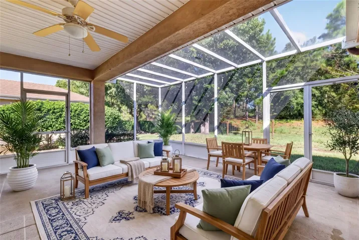 Lanai Virtually Staged