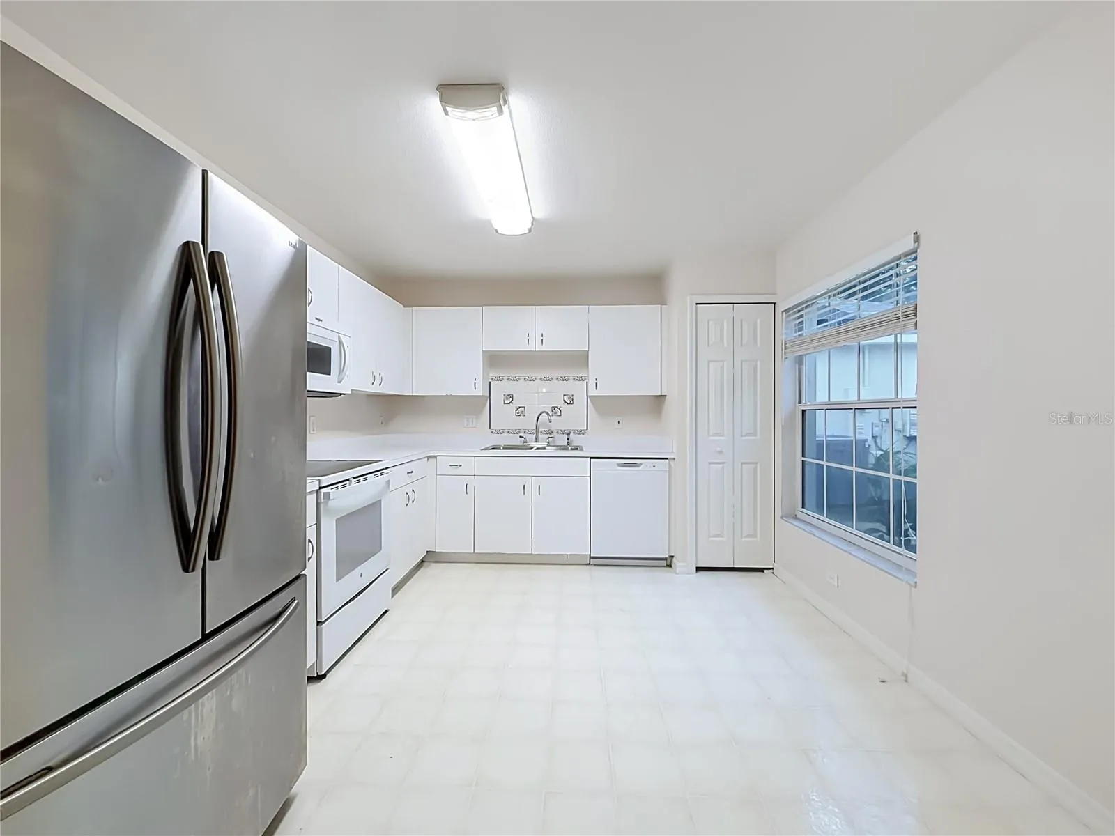 Large window in the Kitchen
