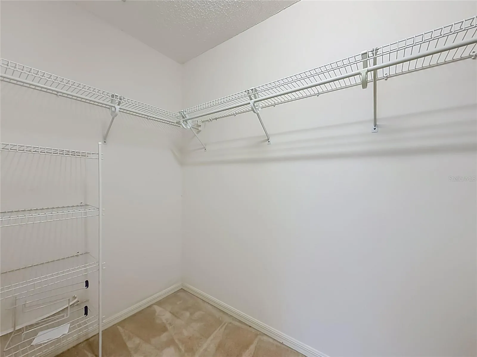 Large walk-in closet in Primary suite