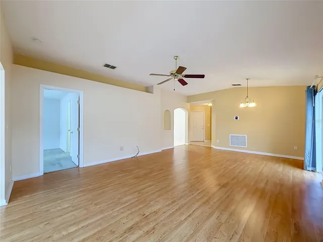 Plenty of space for a large dining table