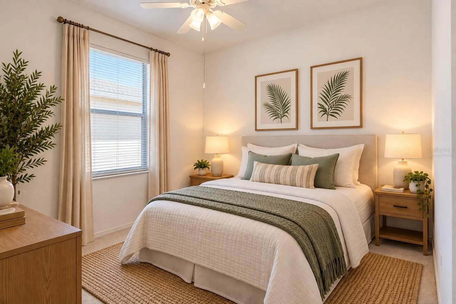 Bedroom 2 - Virtually Staged