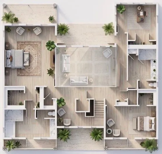 Second Floor Floorplan