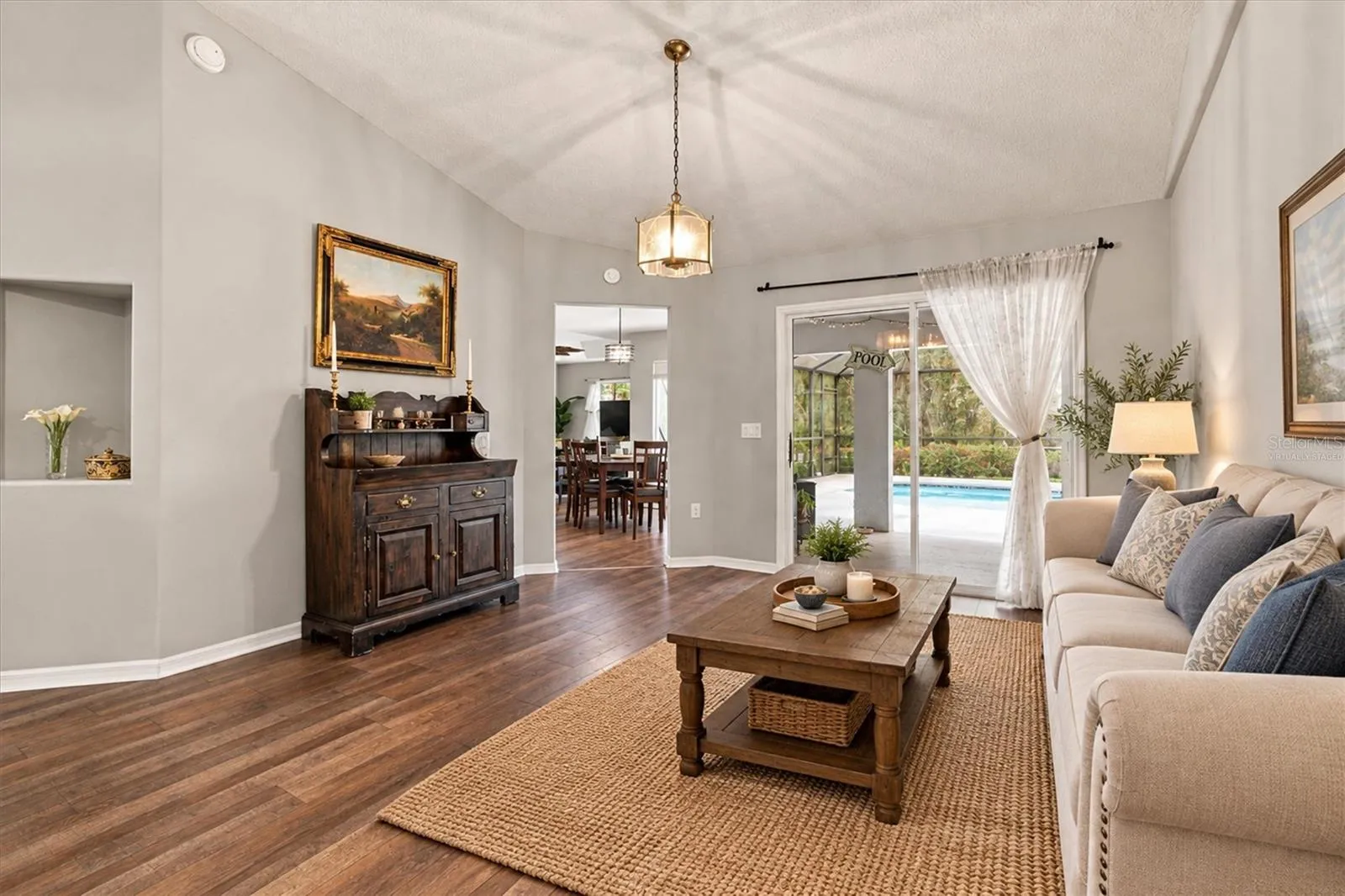 Virtually Staged Living Room 2