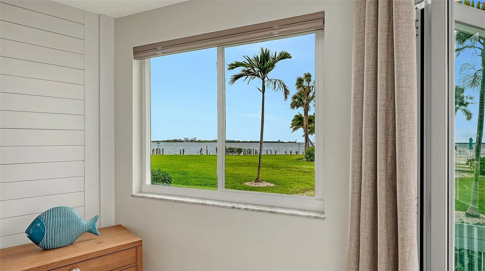 High impact windows throughout condo.