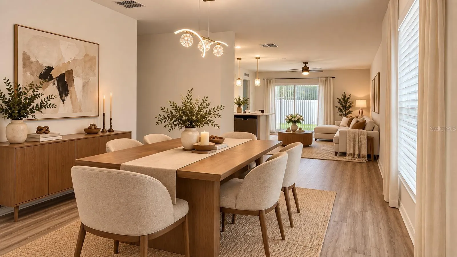 Dining Room (Staged)