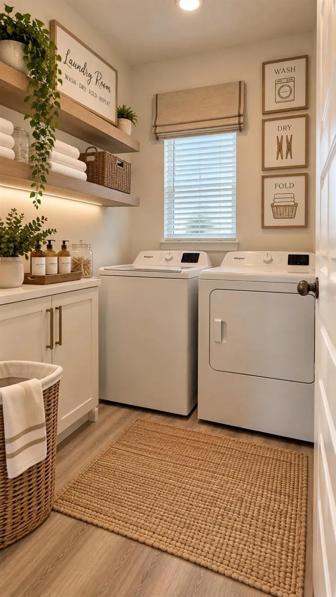 Laundry Room (Staged)