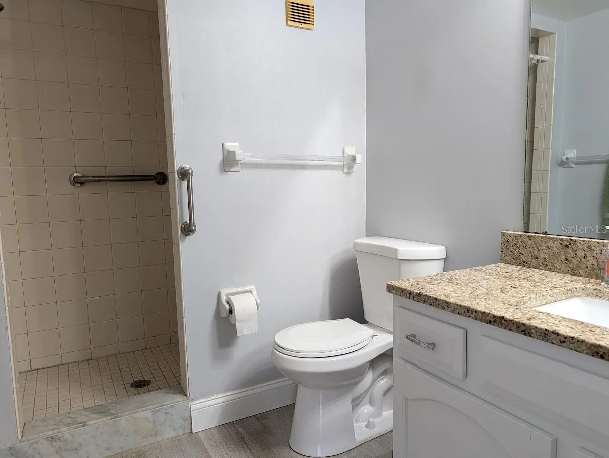 2nd bath with walk in shower
