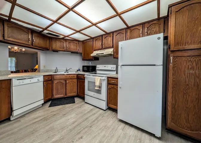 Kitchen with pantry