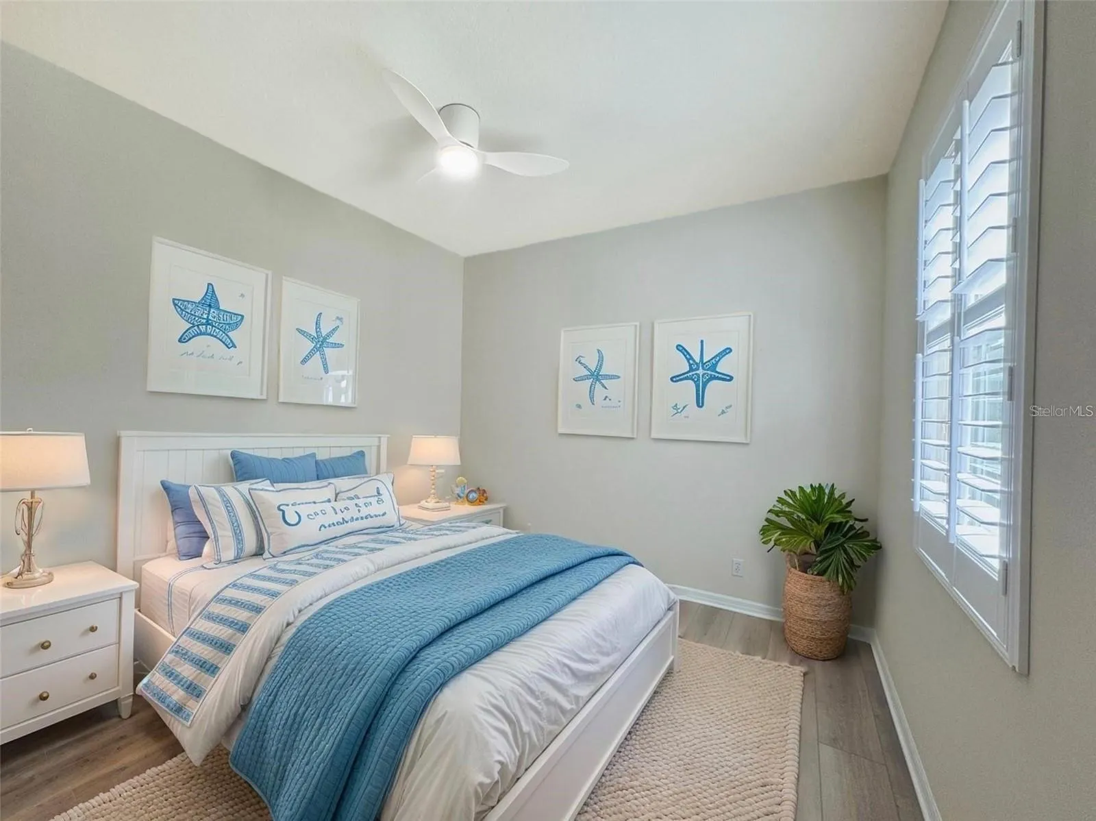 Virtual Staging - Guest Bedroom