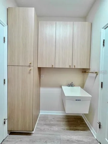 Utility Room with Sink & Extra Built-ins