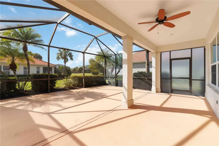 Spacious, Extended Screened Lanai