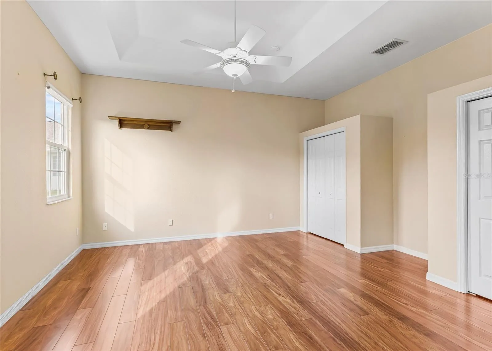 2 of three closets in the primary ensuite
