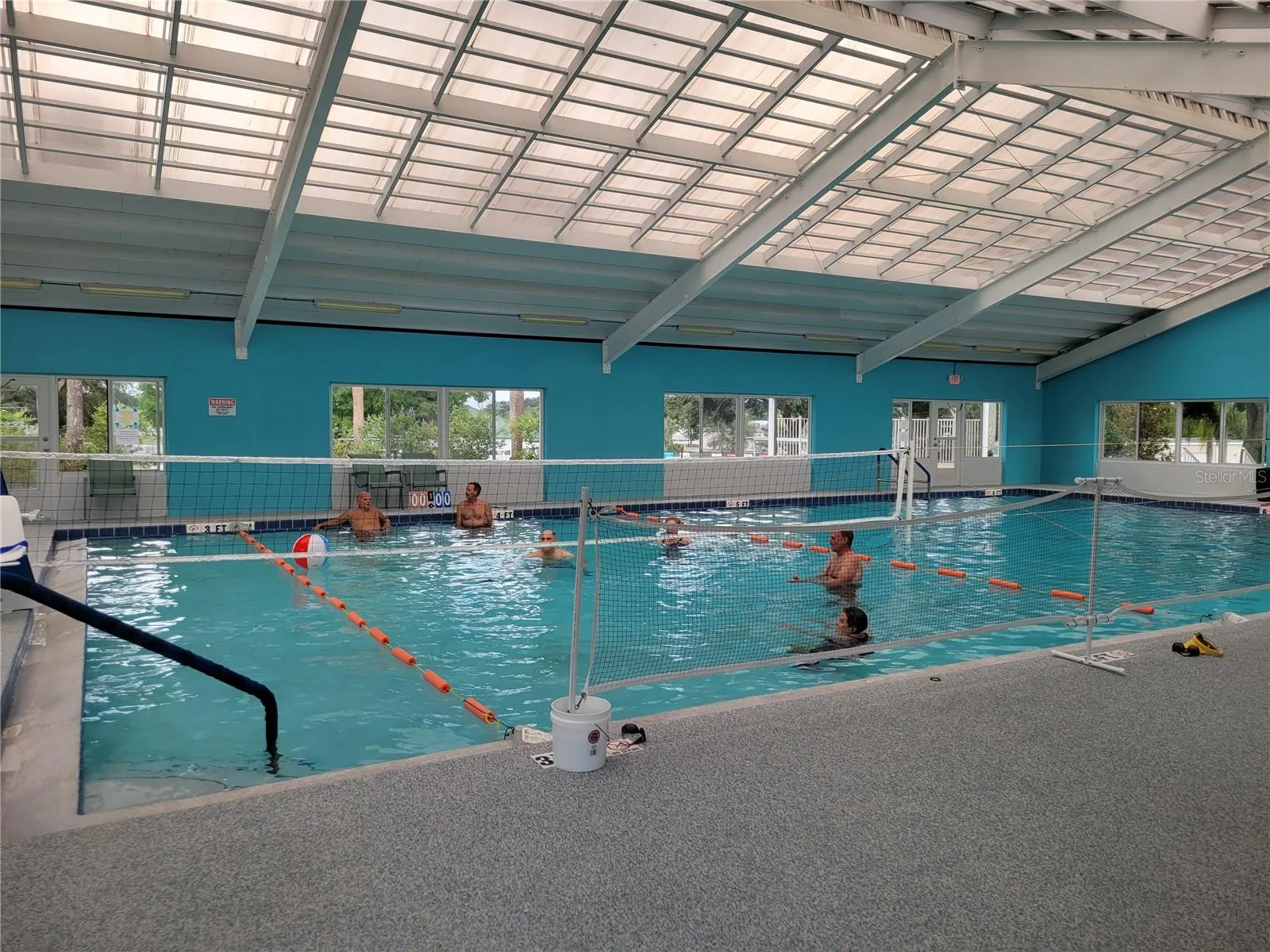 Indoor heated pool
