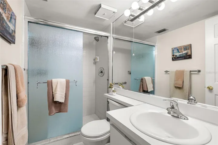 Ensuite shower
