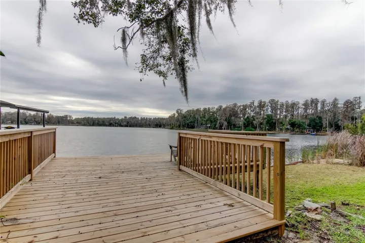 Dock for fishing and boating