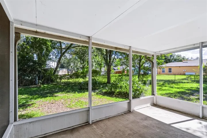 Rear Patio