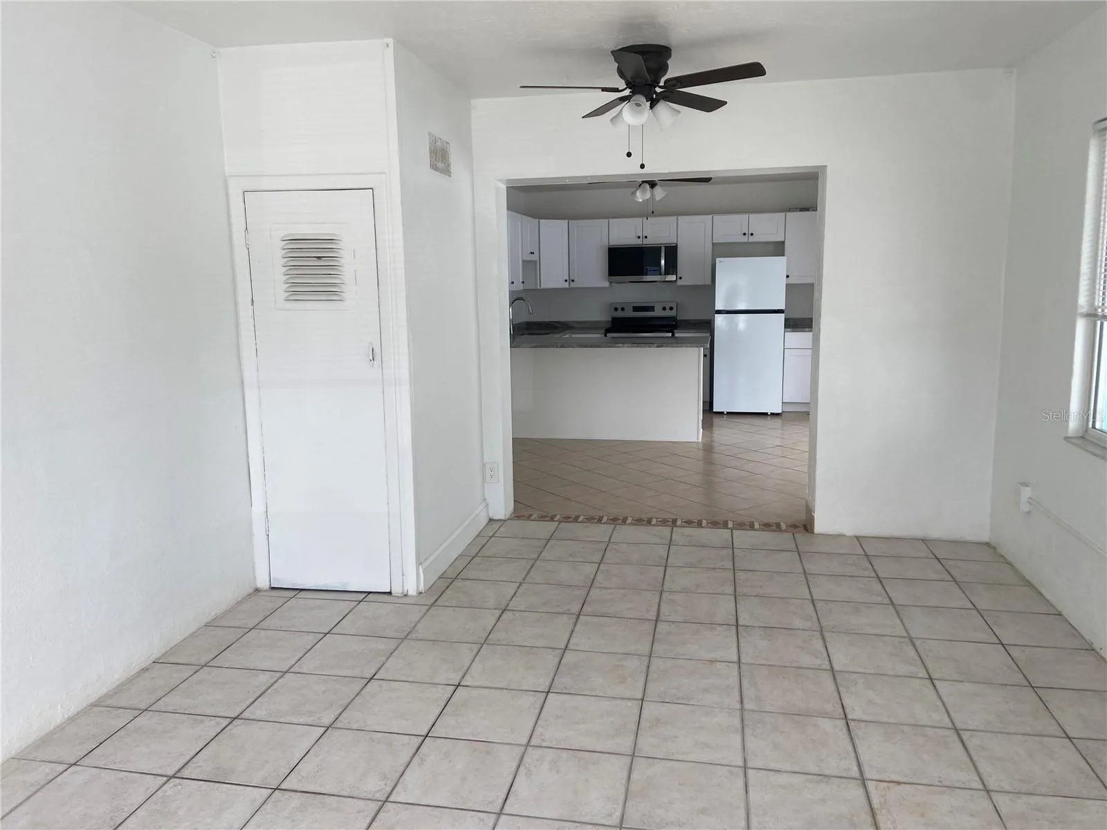 View to kitchen