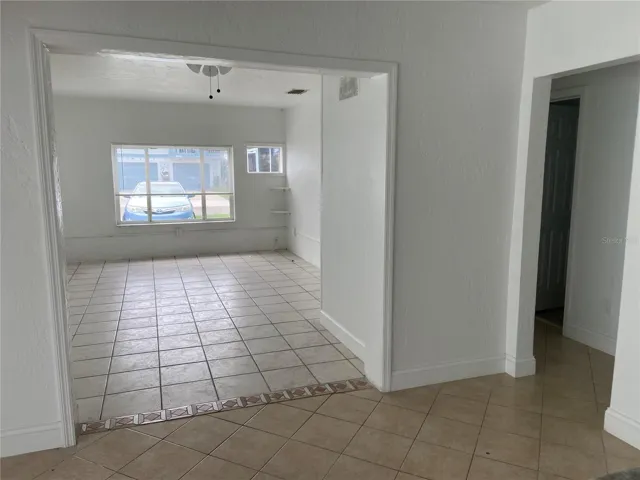 View to living room
