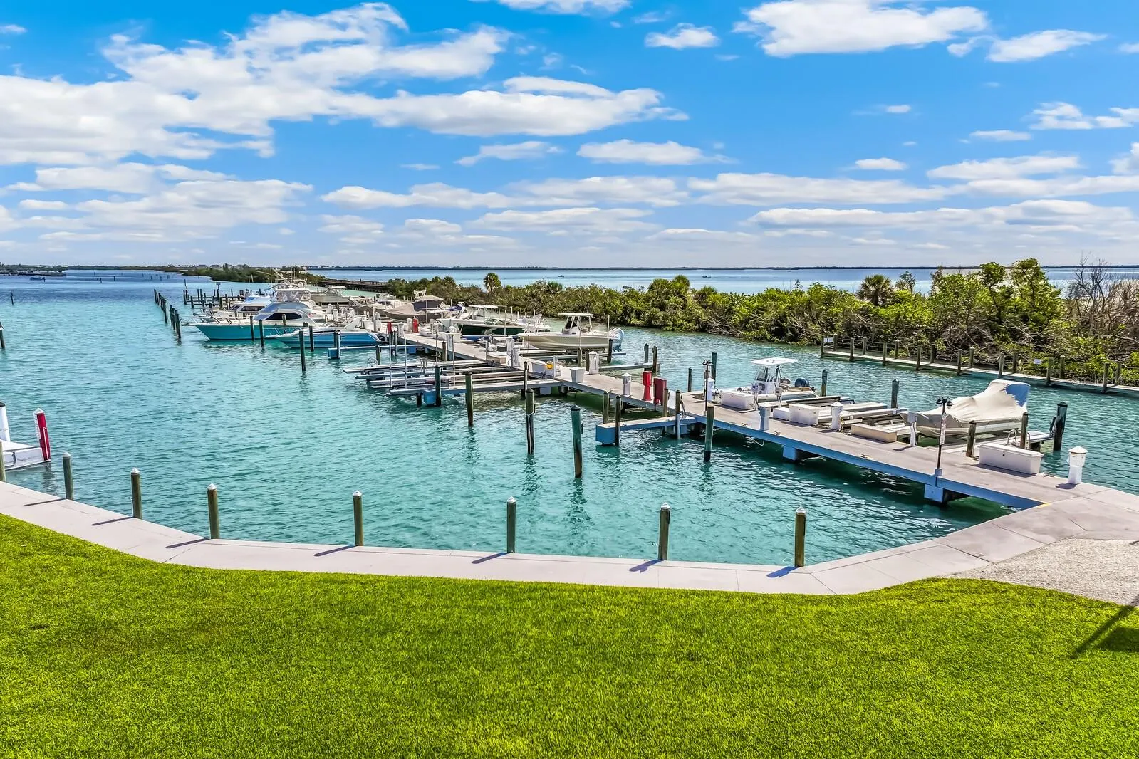 Views of Gasparilla Sound and Uncle Henry's Marina