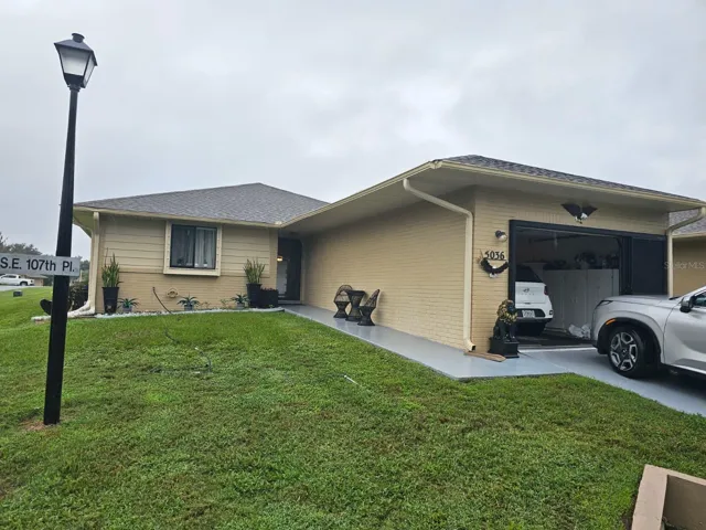 Front of home corner lot