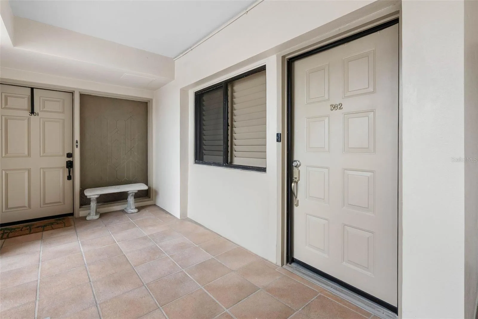 Entry Door on 2nd level of condo