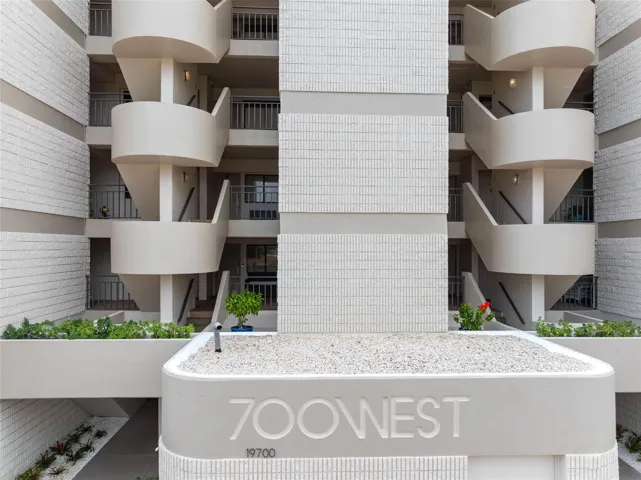Notable architecture and concrete fluted block