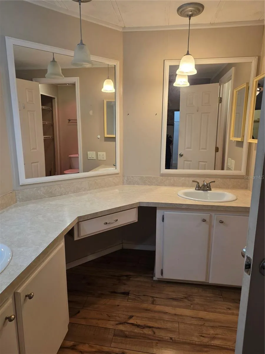 Dressing Area in Primary Bath