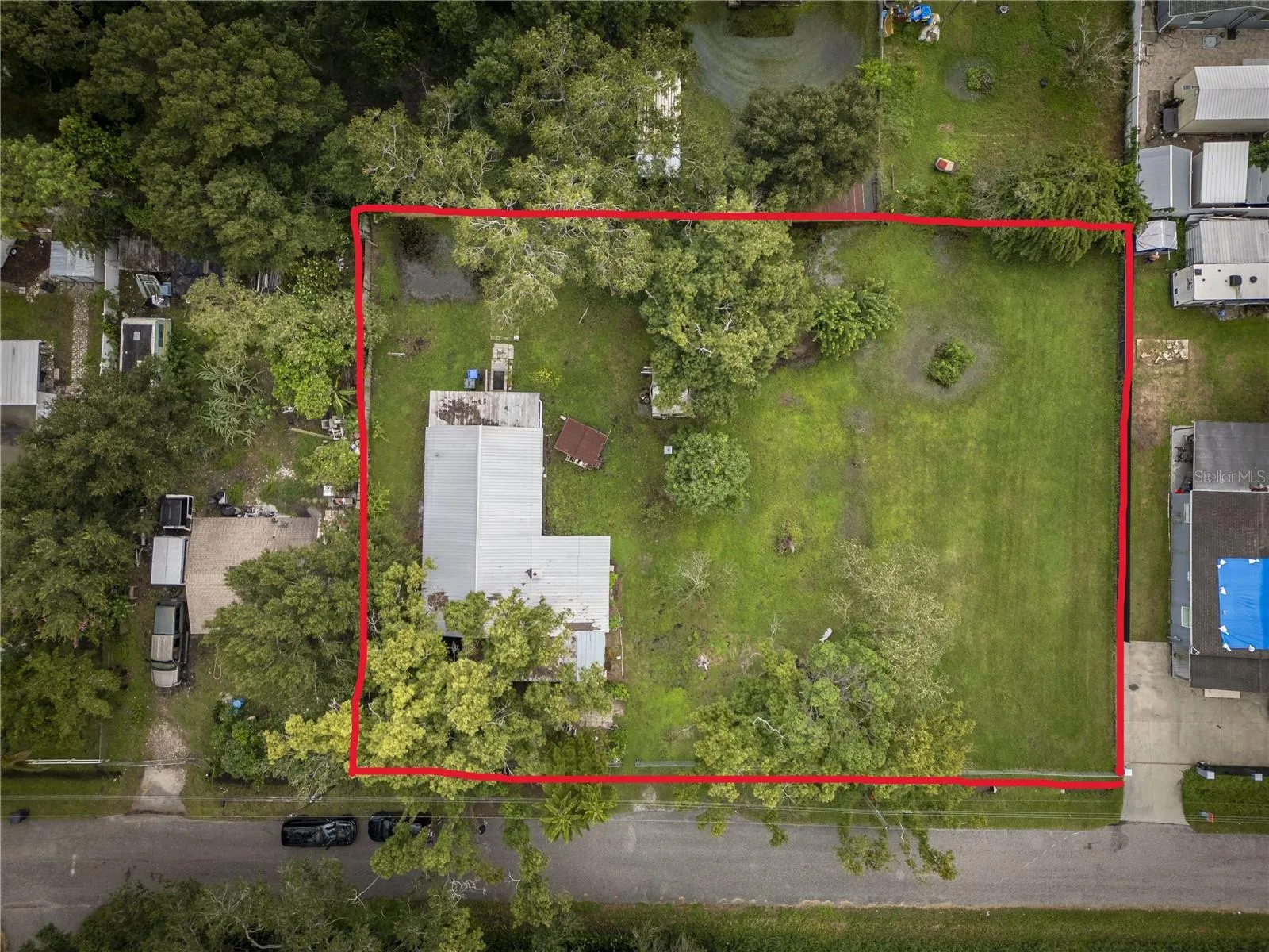 Approximate property lines
