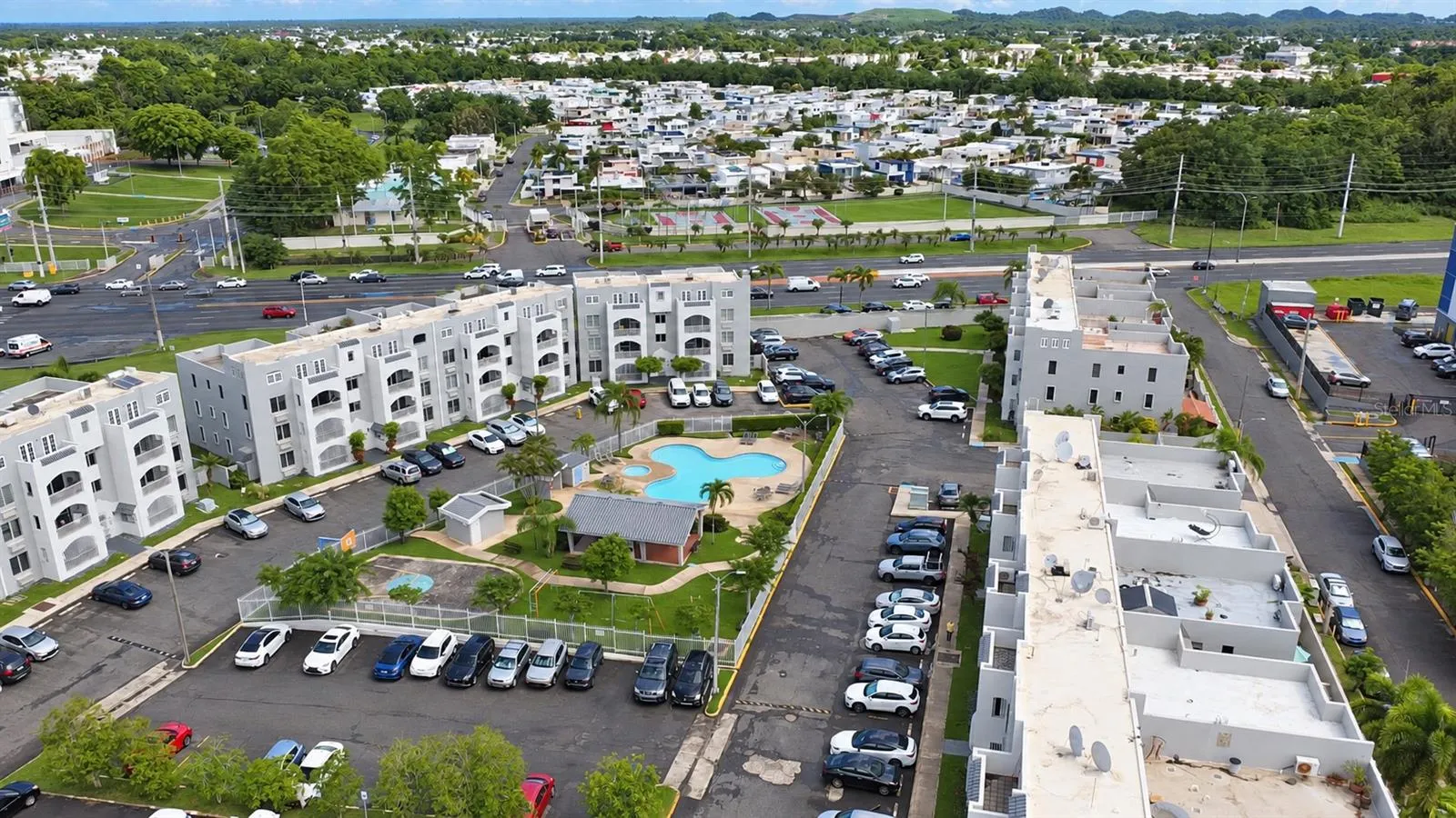 Aerial View of the Community