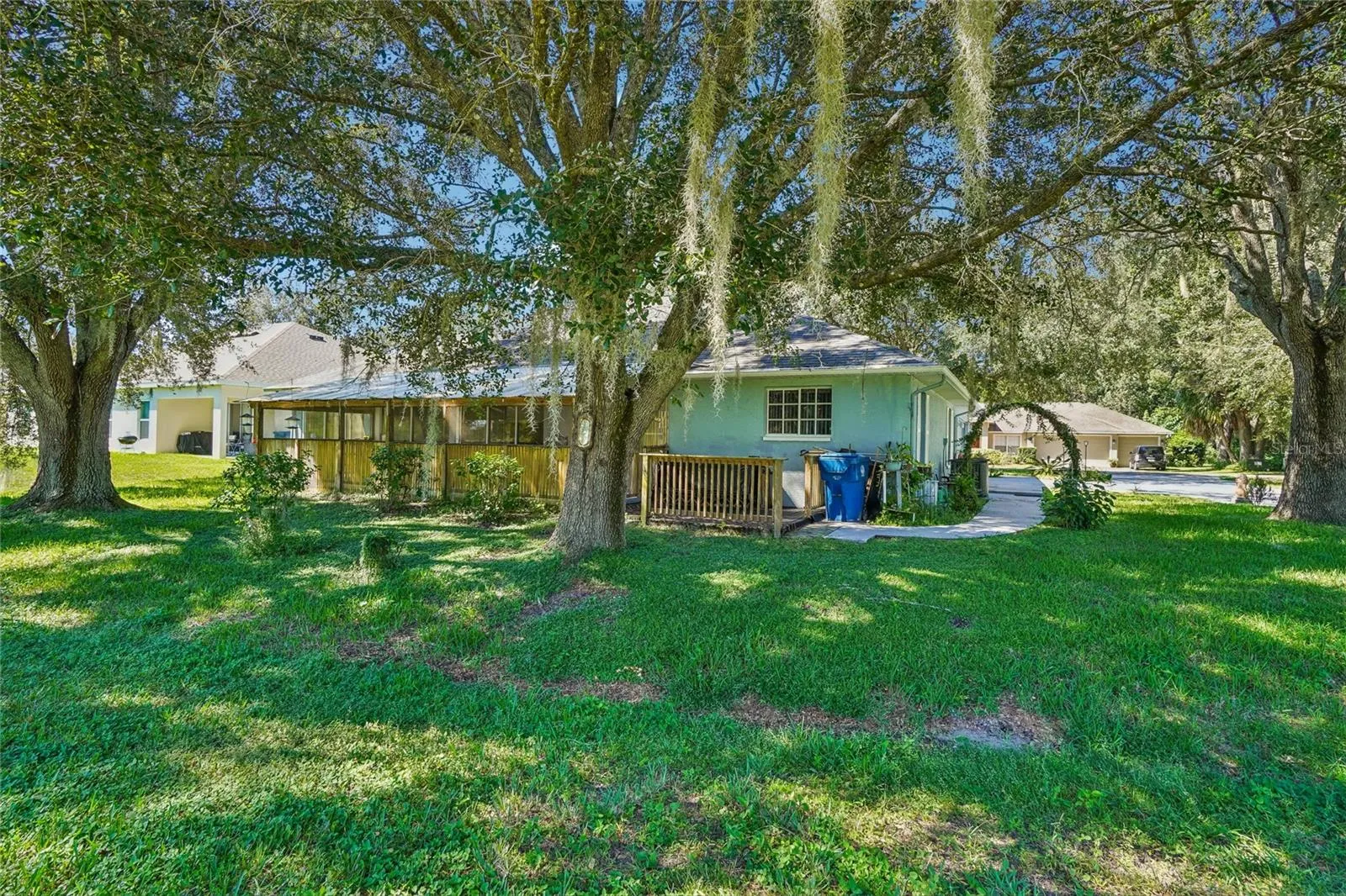 Back yard