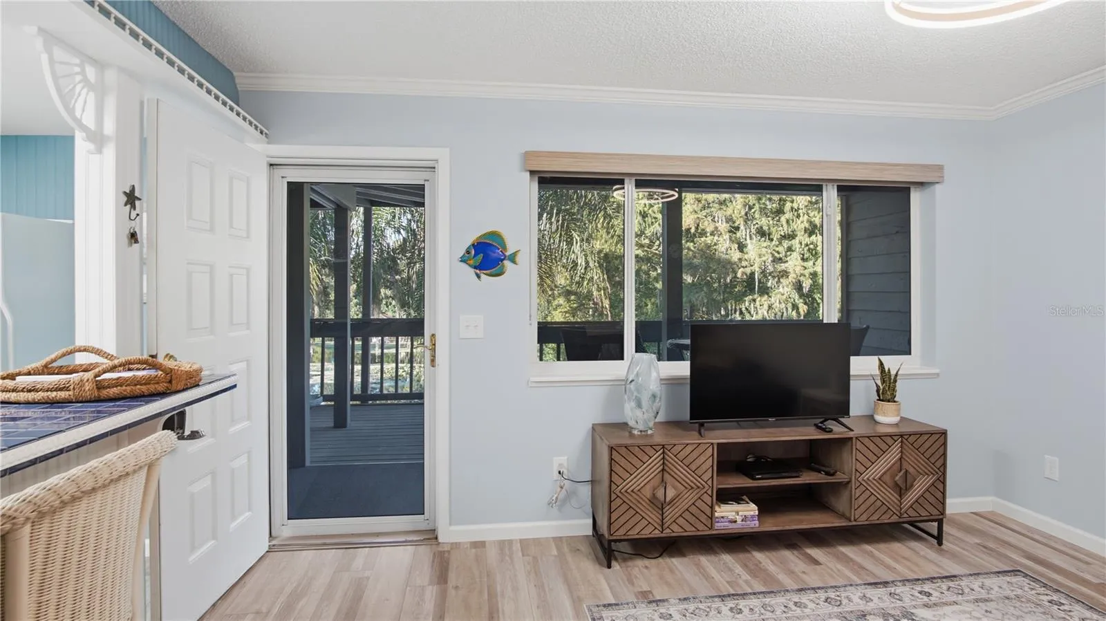 Living room from couch