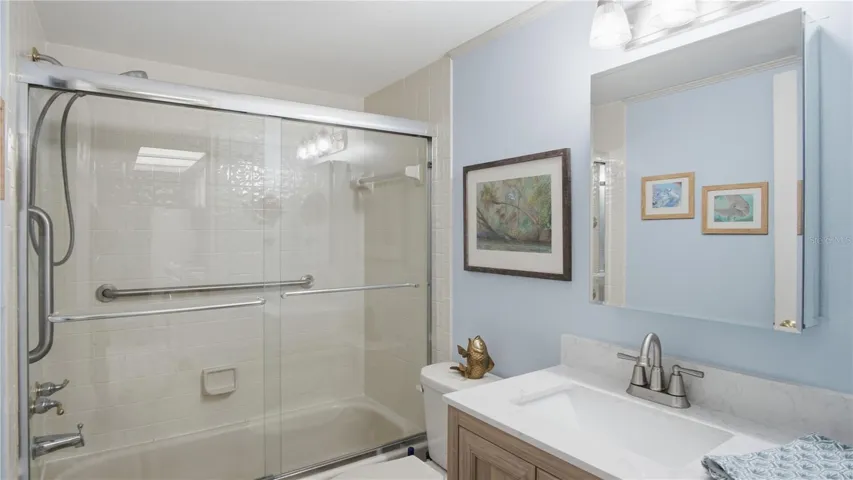 Full Bathroom with tub & Shower