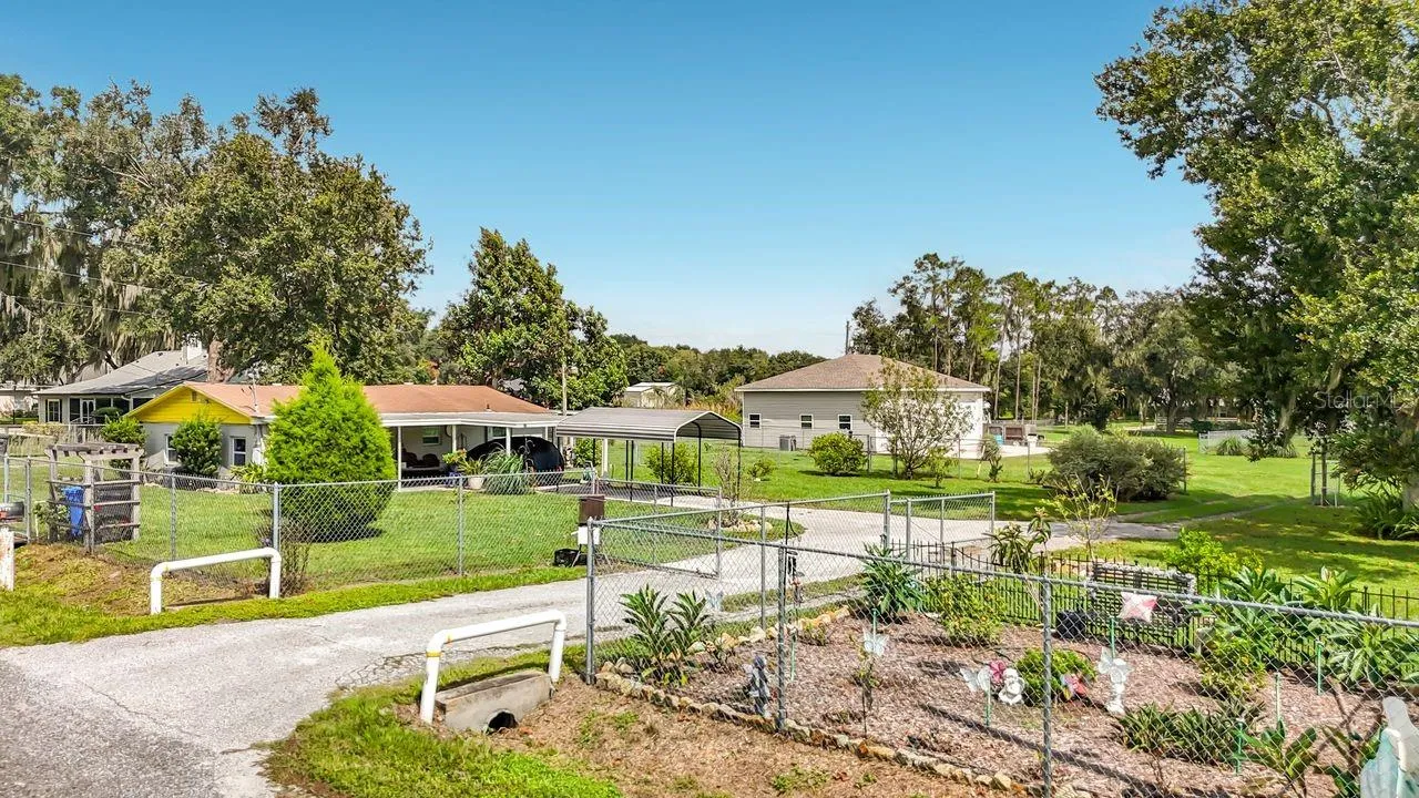 Designated fenced gardens