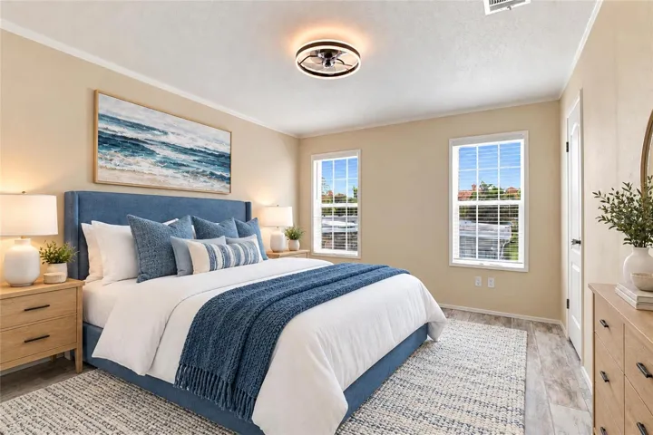 Primary Bdrm Virtually Staged