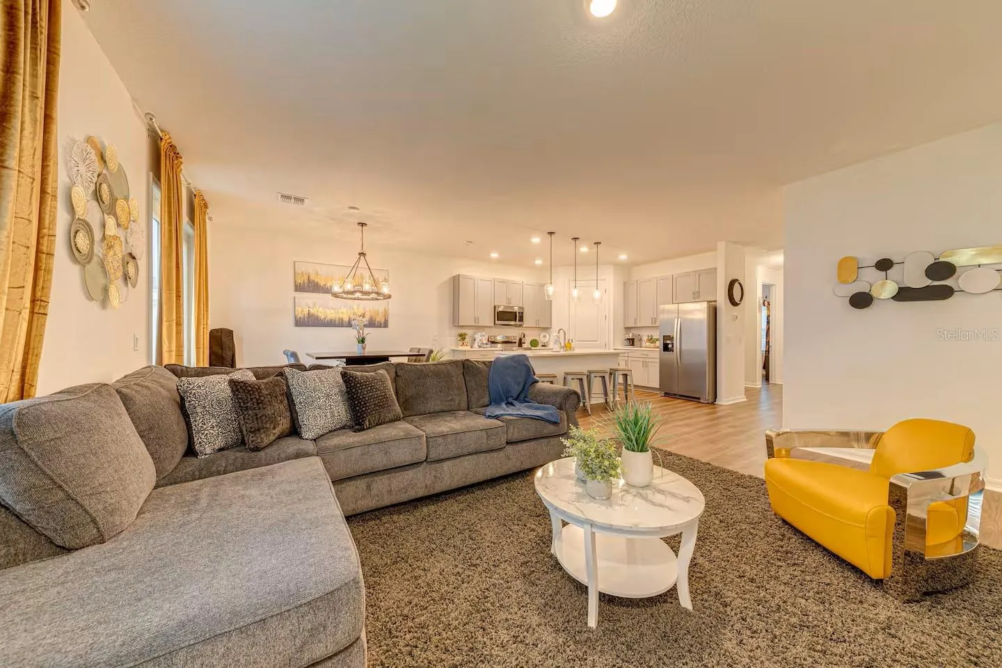 5. Great Room    Spacious and fully furnished great room designed for comfort and everyday living.