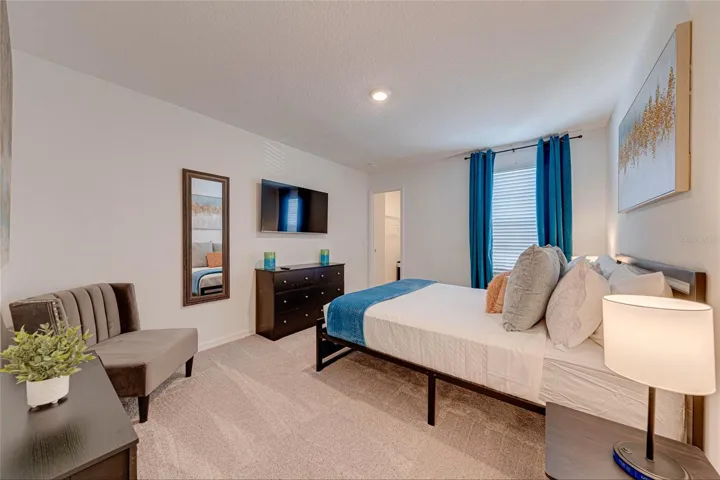 Guest Bedroom – Additional View    Additional bedroom view showcasing the home’s comfortable and fully furnished accommodations.