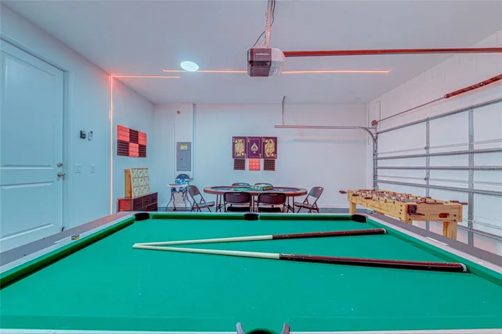16. Game Room – Pool Table    Entertainment room featuring a pool table in a fun and comfortable setting.