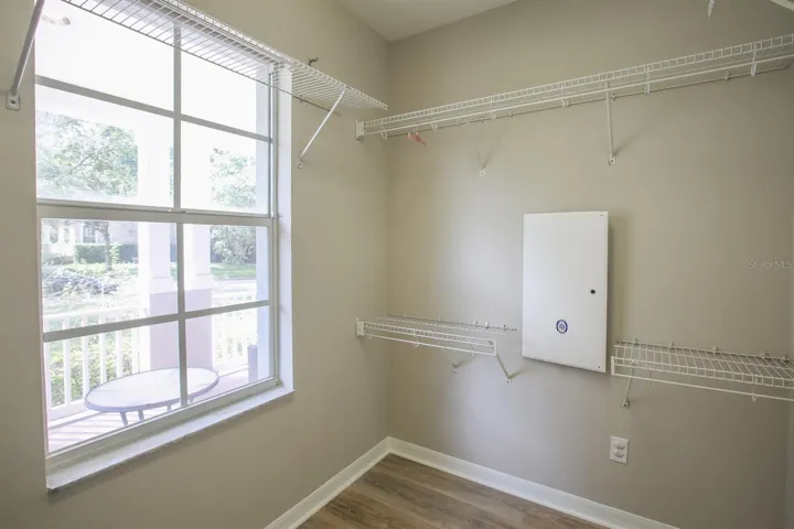 Primary walk-in closet