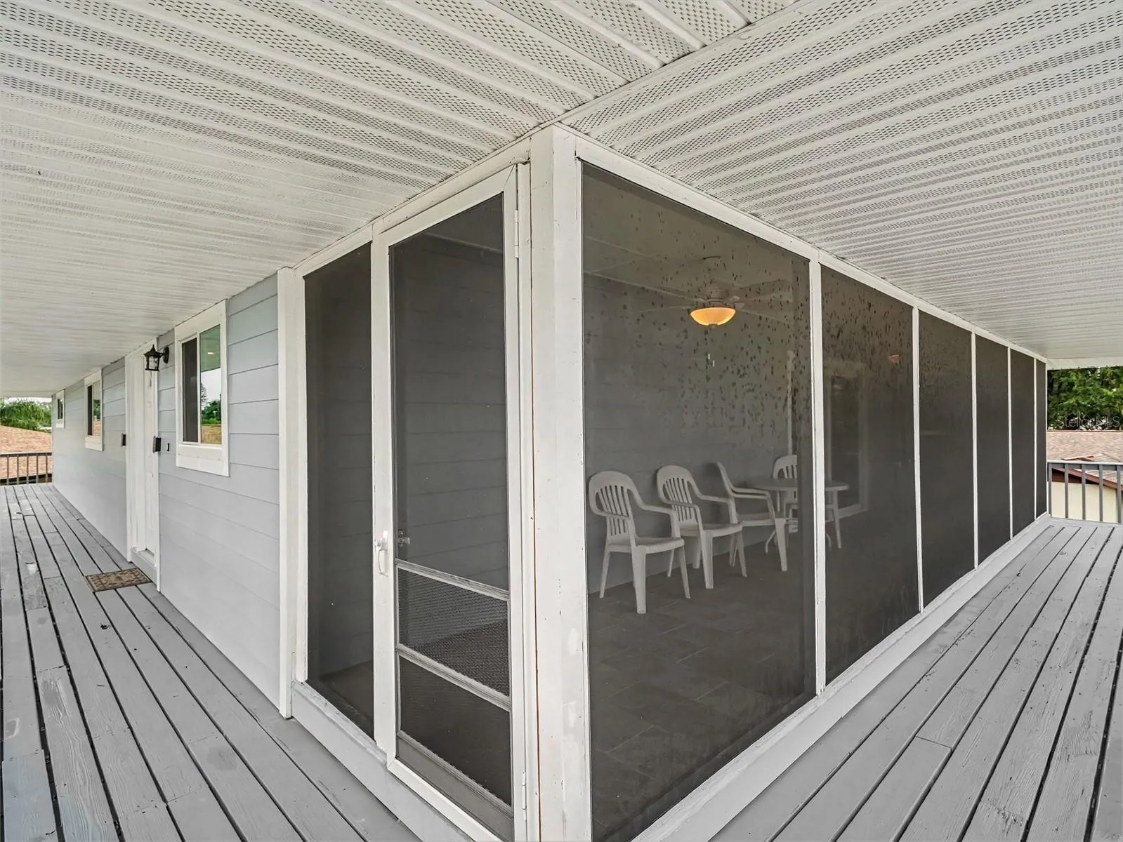 Wrap around porch