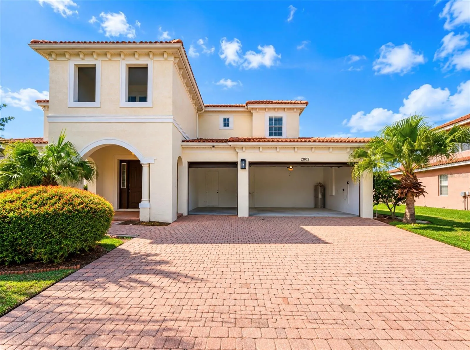 Spacious 3 car Garage