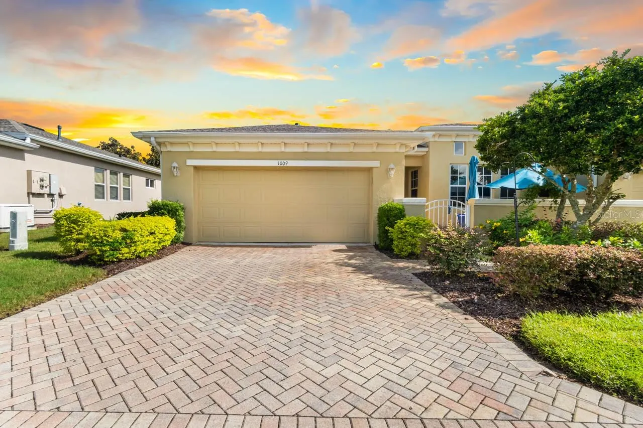 Paver driveway