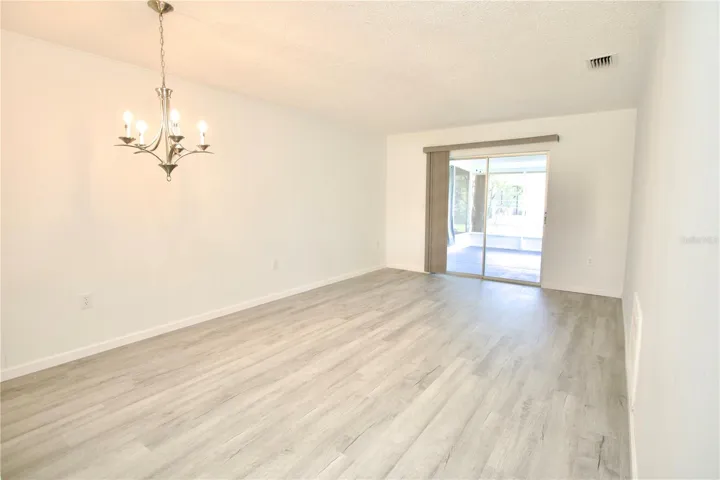 Combination Dining Area &amp; Living Room