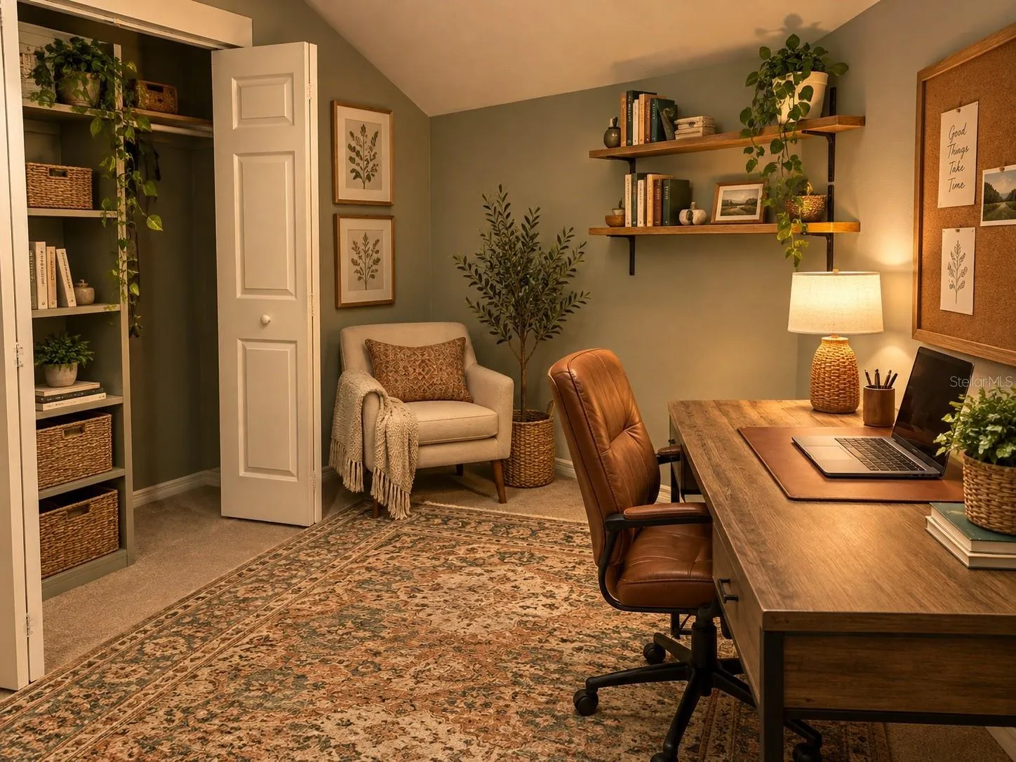 4th bedroom virtual staged