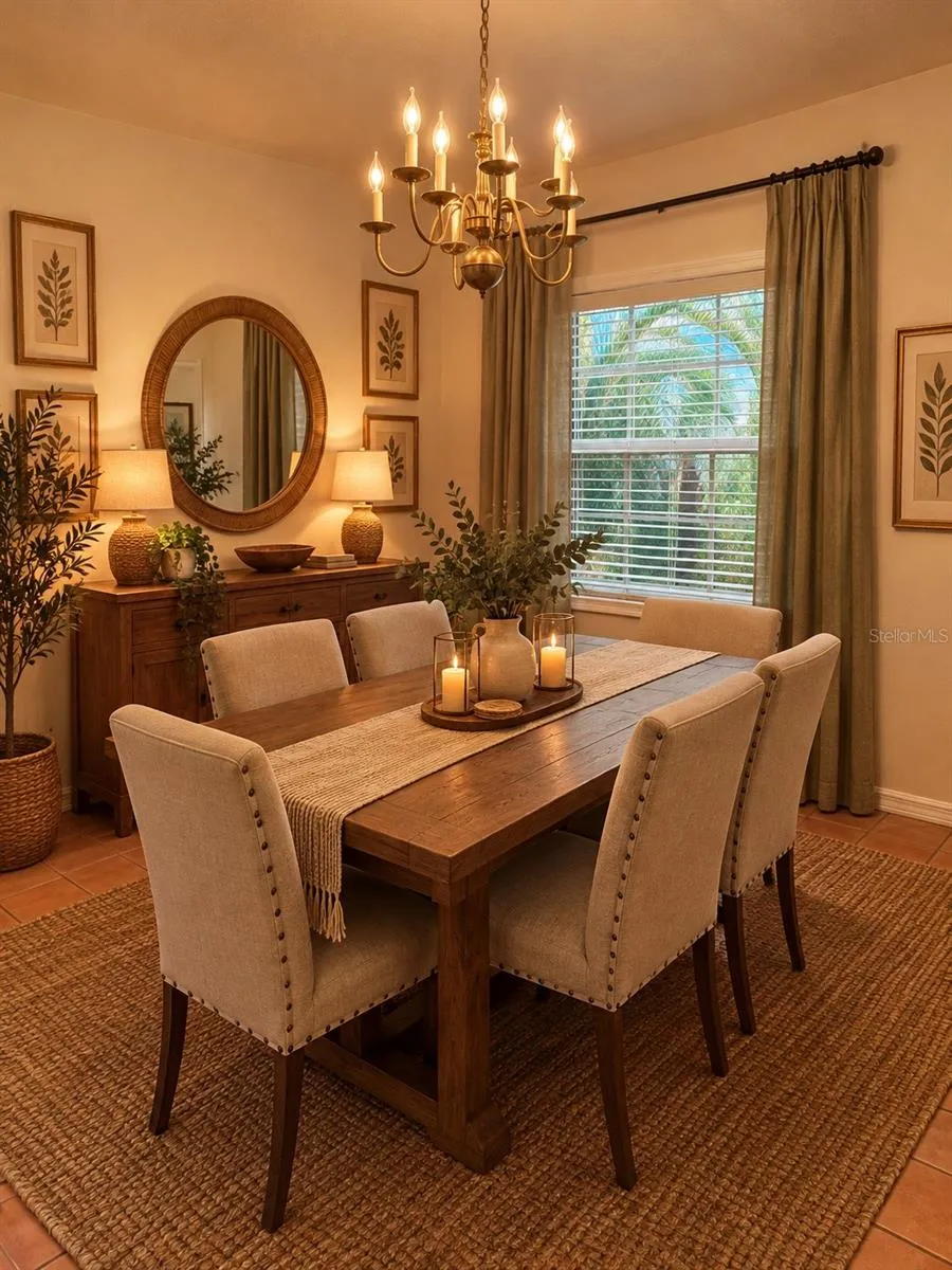 dining room virtual stages